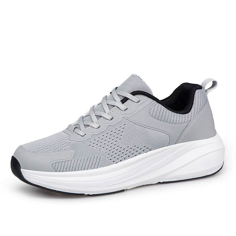 Unisex gestrickte Komfort-Walking-Sneaker mit ergonomischer Wellenzwischensohle und verstärkter Zehenkappe – Norré