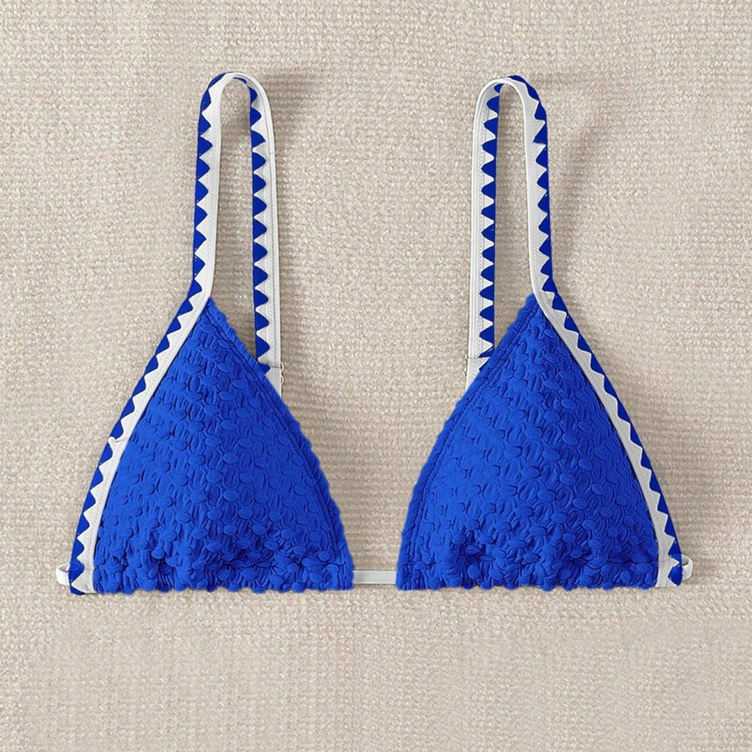 Damen Triangel-Bikini mit strukturiertem Material Echo Archiv