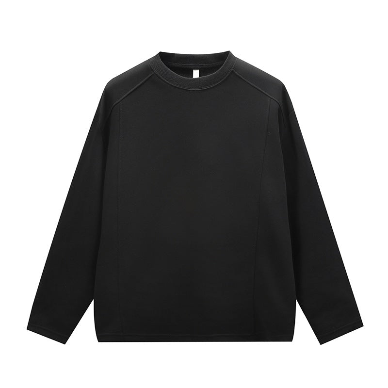 Unisex Oversize Rundhals-Sweatshirt mit Raglannähten und feiner Struktur Echoarchiv