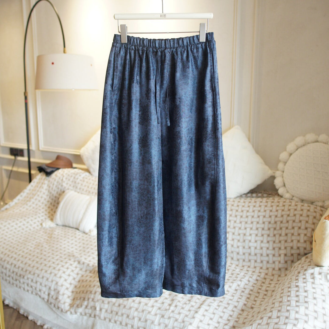 Damen Leichte und bequeme Palazzo-Hose Echoarchiv