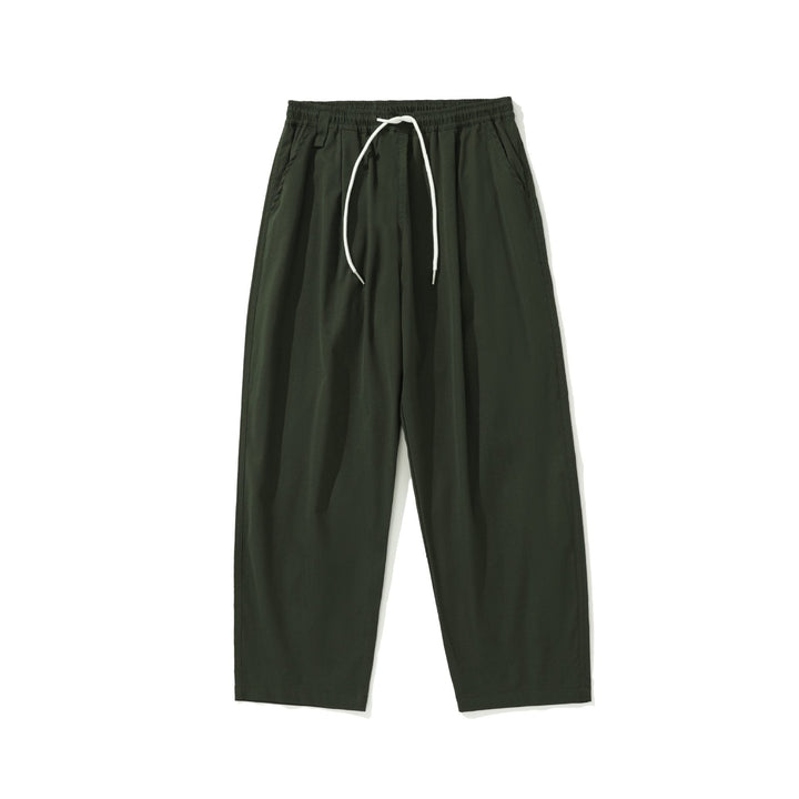 Damen Cropped-Komforthose mit elastischem Bund und Tunnelzug Echoarchiv