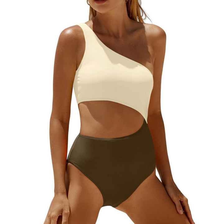 Damen Einseitiger Cut-Out Badeanzug mit attraktivem Design Echo Archiv