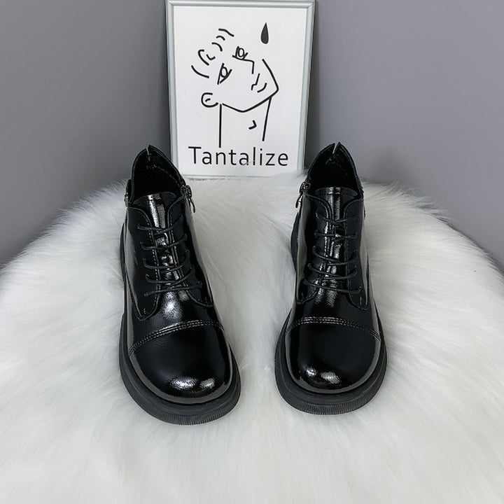 Damen Modische und robuste Schnürstiefeletten Echo Archiv