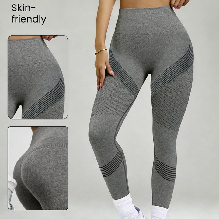 Damen Sportliche Leggings mit hoher Taille Echo Archiv