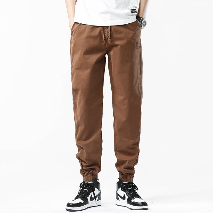 Herren Utility-Joggerhose mit Tunnelzug, elastischen Knöchelbündchen und entspanntem Schnitt Echo Archiv