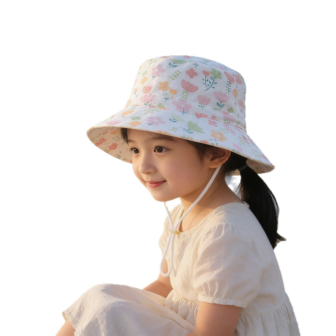 Unisex nan Kinder-Sonnenhut mit hohem UV-Schutz verstellbarem Kinnband und atmungsaktiver Baumwollqualität  Echo Archiv