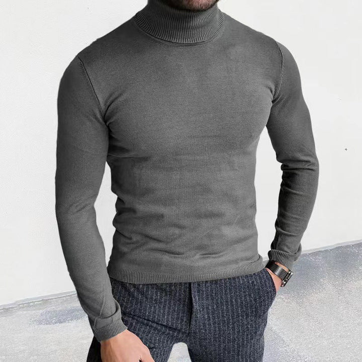 Herren Rollkragenpullover aus hochwertiger Baumwolle mit angenehmem Tragegefühl – Norvane