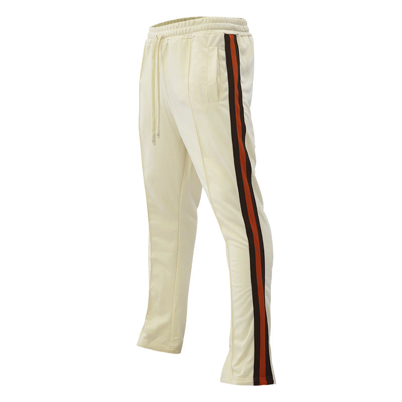 Herren sportliche Sweatpants mit seitlichen Kontraststreifen Echoarchiv