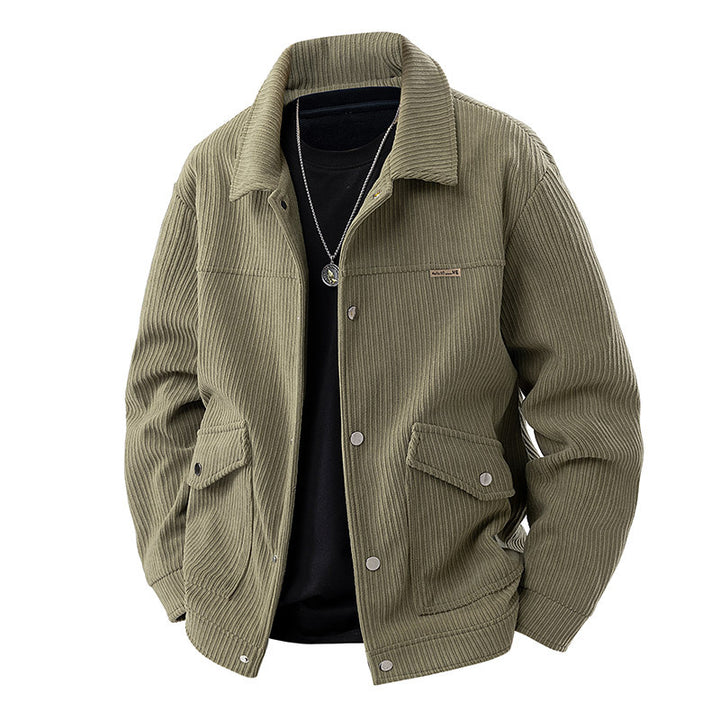 Herren Modische Cordjacke Echo Archiv