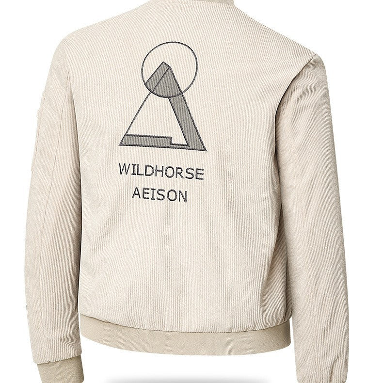 Herren lässige Vintage Lederjacke Echoarchiv