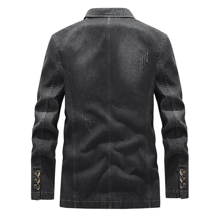 Herren Modische Denim Blazer Echo Archiv