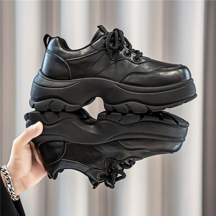Damen urbane Plateau‑Chunky‑Sneaker mit extra hoher Dämpfung, gepolstertem Knöchelkragen und griffiger Offroad‑Profilsohle Echo Archiv