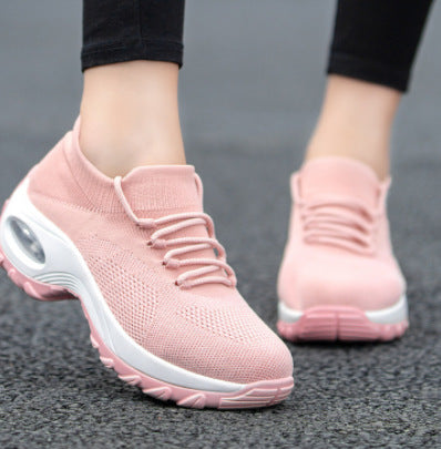 Damen nan gestrickter Sockensneaker mit Luftkissenlaufsohle und elastischem Strickobermaterial Echo Archiv