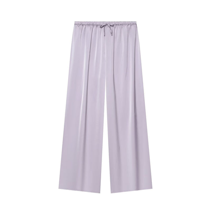 Damen nan luftig-weite Palazzo-Hose mit elastischem Bund und Kordelzug Echo Archiv