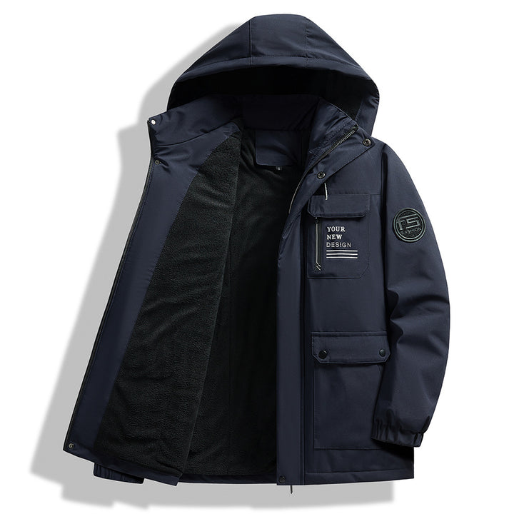 Herren Outdoor-Jacke mit isolierender Innenausstattung und praktischen Taschen Echoarchiv