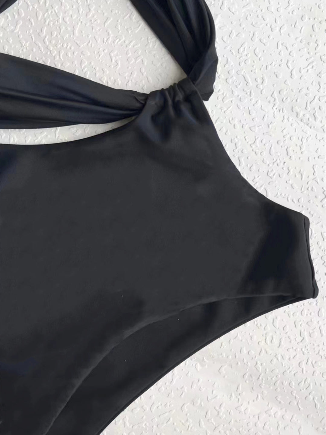 Damen Einseitiger Wickel-Bikini Echo Archiv