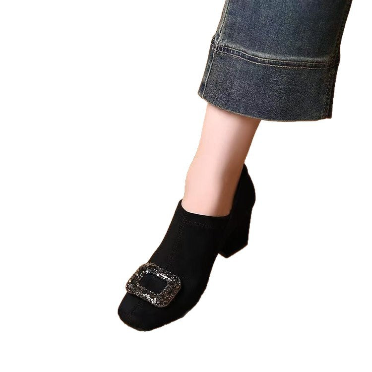 Damen Elegante Stiefeletten mit Glitzerdetail Echo Archiv