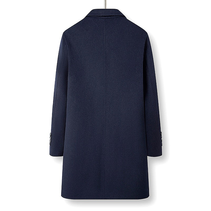 Damen Modern Tailored Langer Übermantel Echoarchiv