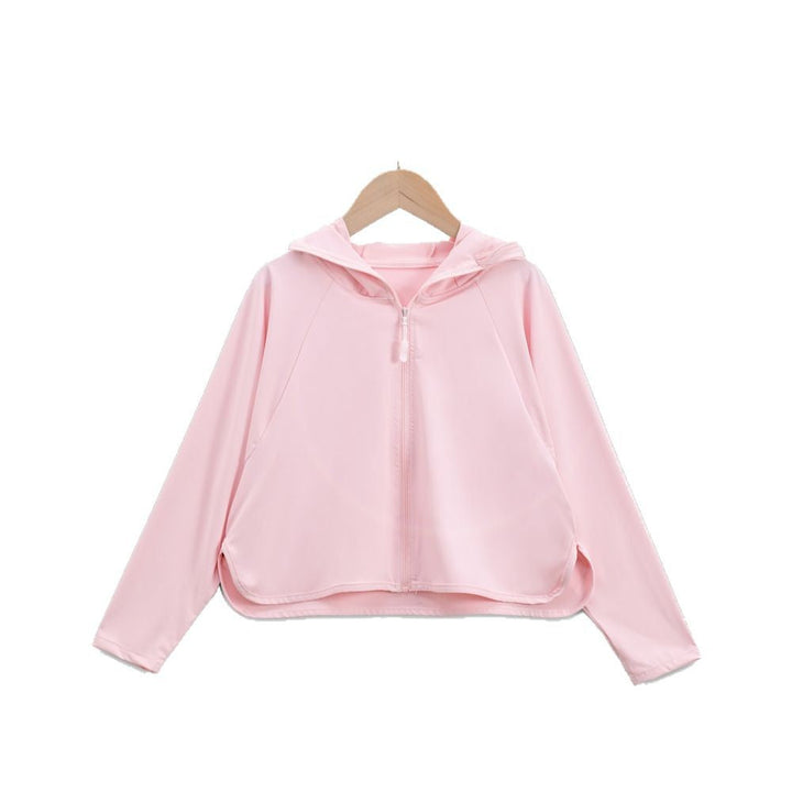 Damen Leichte UV-Schutzjacke mit Kapuze und atmungsaktiven Eigenschaften Echo Archiv