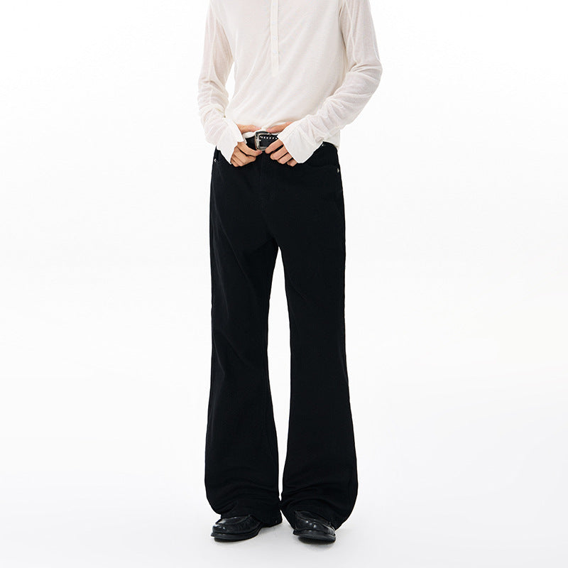 Damen Weit geschnittene Tiefer‑Schritt Five‑Pocket‑Jeans mit verlängertem Saum Echo Archiv