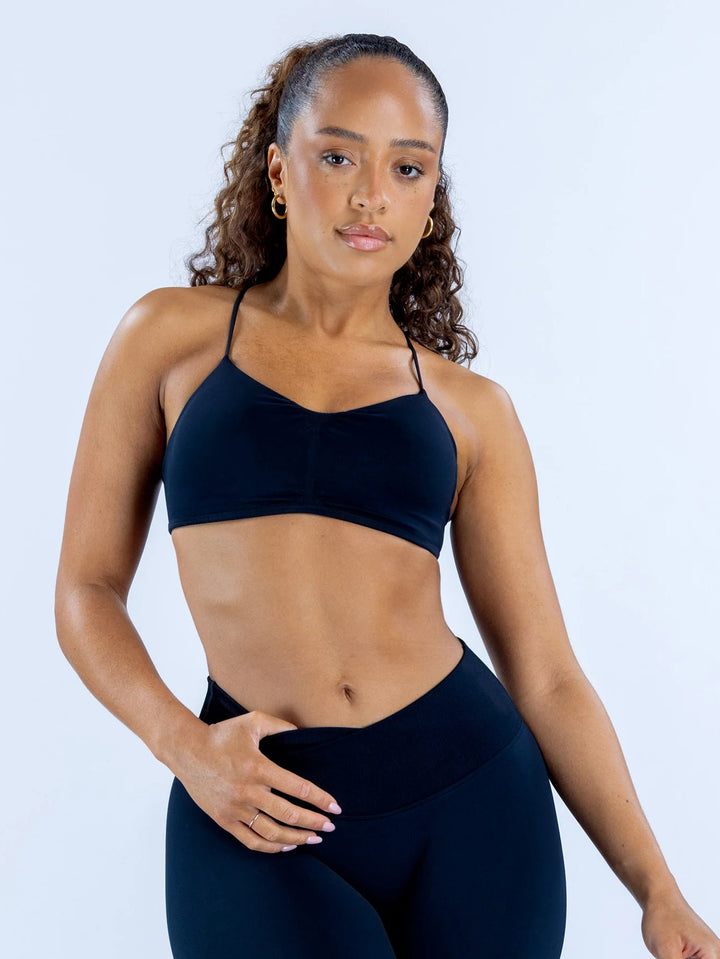 Damen Sport-Bikini-Oberteil mit verstellbaren Trägern und unterstützender Passform Echo Archiv