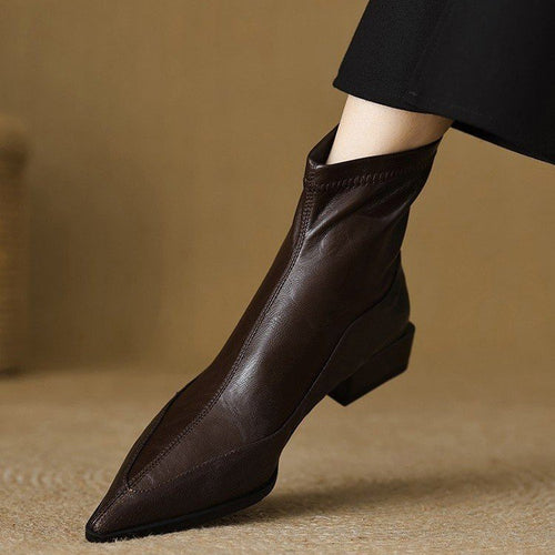 Damen Elegante spitze Stiefeletten Echo Archiv