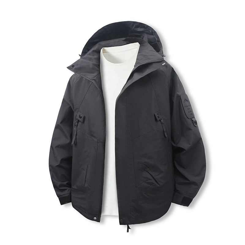 Herren Wetterfeste Multifunktionale Jacke Echo Archiv