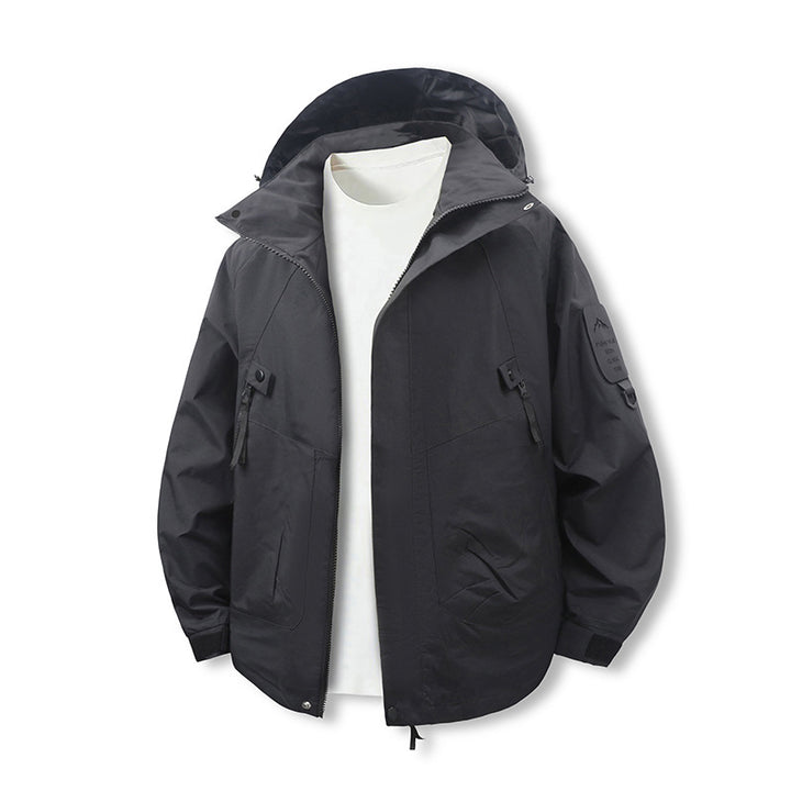 Herren Wetterfeste Multifunktionale Jacke Echo Archiv