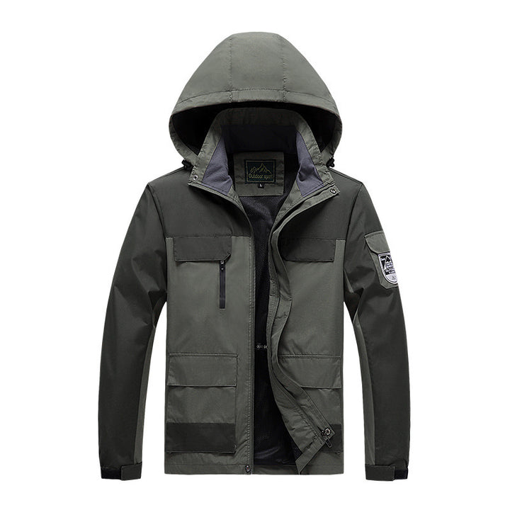 Herren Funktionsjacke mit praktischer Kapuze Echo Archiv 1787797310