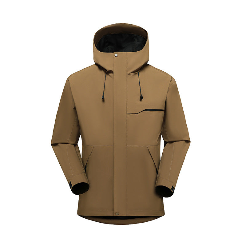Herren Wetterfeste Outdoor Jacke Echo Archiv
