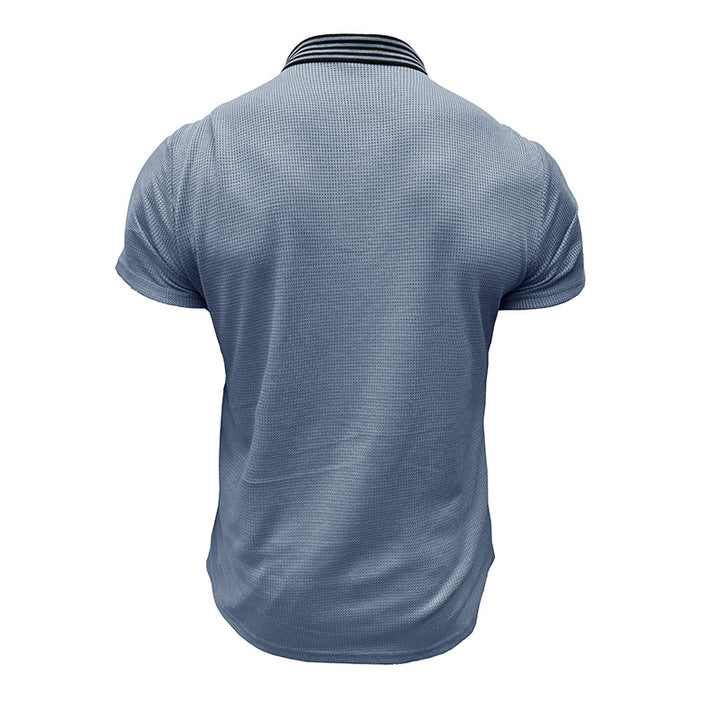 Herren Polo-Shirt mit atmungsaktiver Struktur Echoarchiv