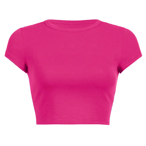 Damen Figurbetontes Crop-Top Echo Archiv