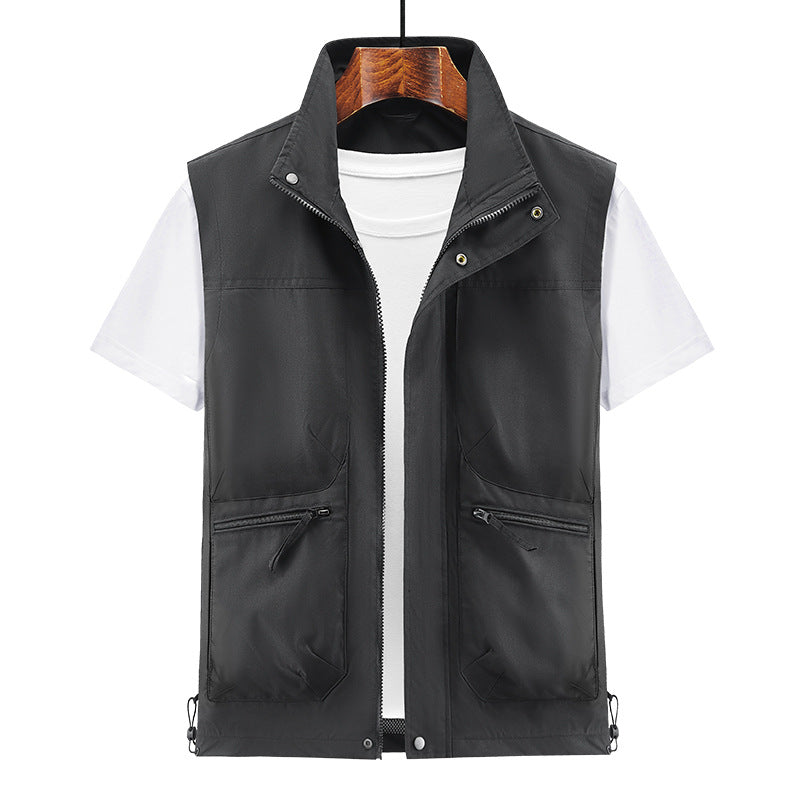 Herren Multifunktionale Outdoor-Jacke mit hohem Kragen Echo Archiv