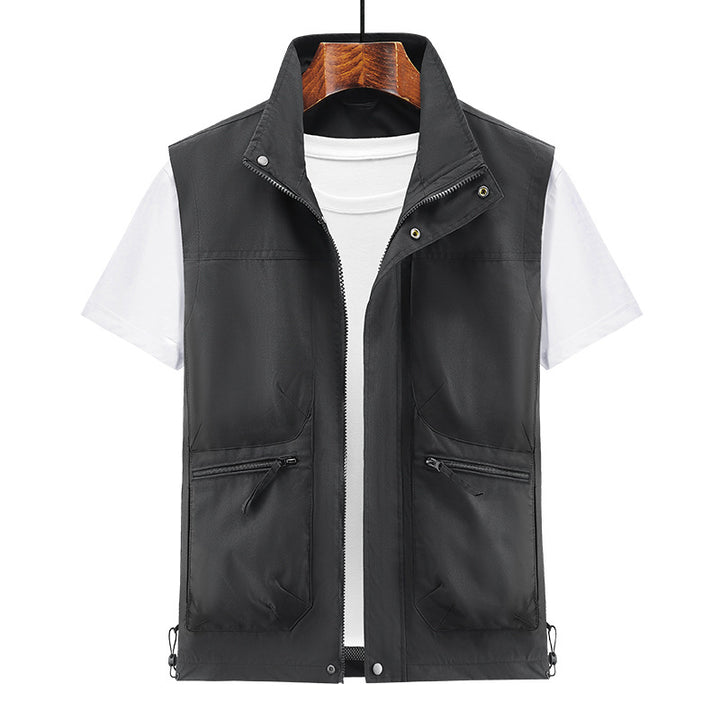 Herren Multifunktionale Outdoor-Jacke mit hohem Kragen Echo Archiv