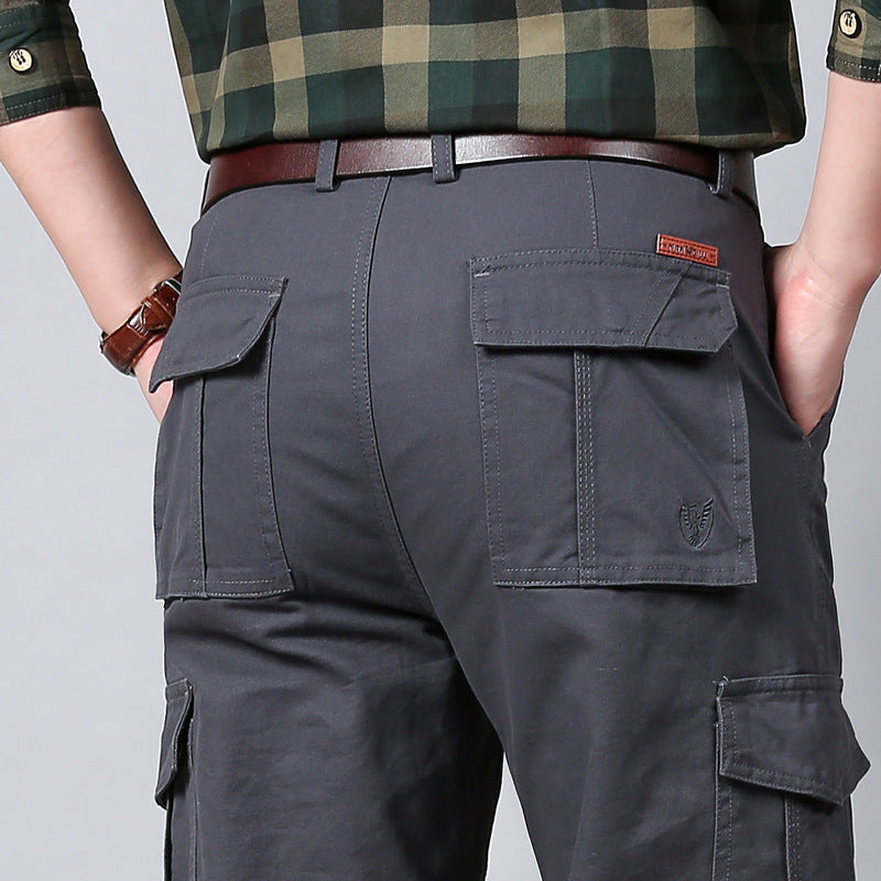 Herren Cargohose mit mehrfachen Klappentaschen und robustem Baumwollmix Echoarchiv