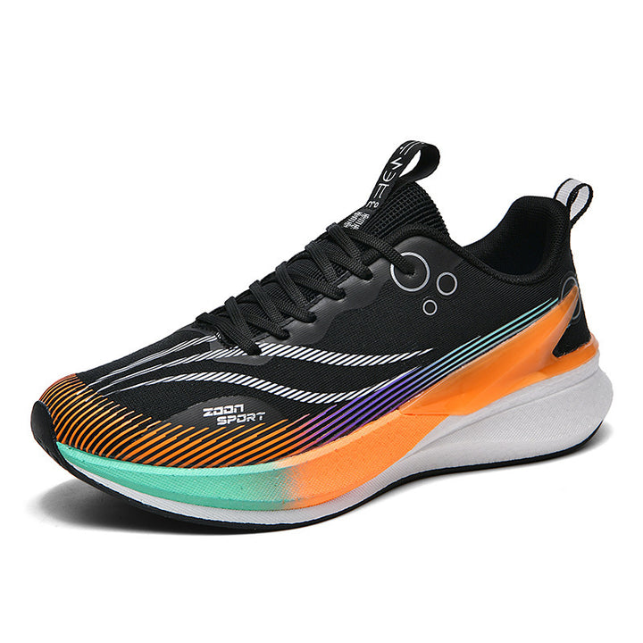 Unisex reaktive Dämpfungs-Laufschuhe mit leichtem Sprengungsprofil und atmungsaktivem Strickoberteil – Tavélo
