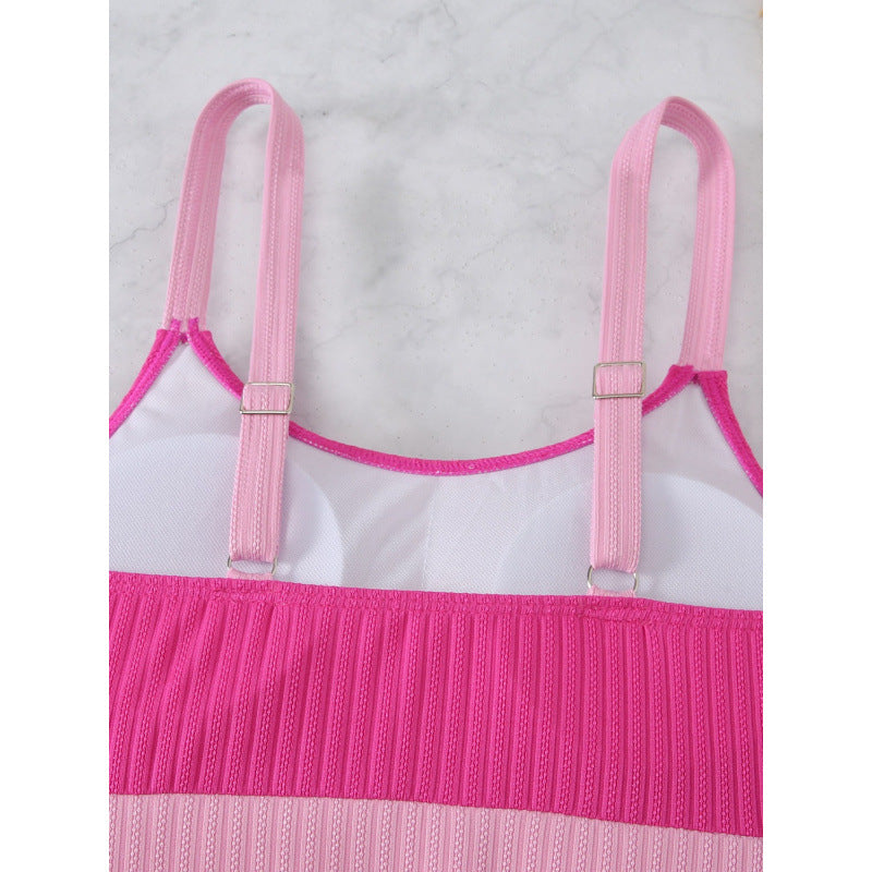 Damen Sport-Bikini-Set mit elegantem Design und verstellbaren Trägern Echo Archiv