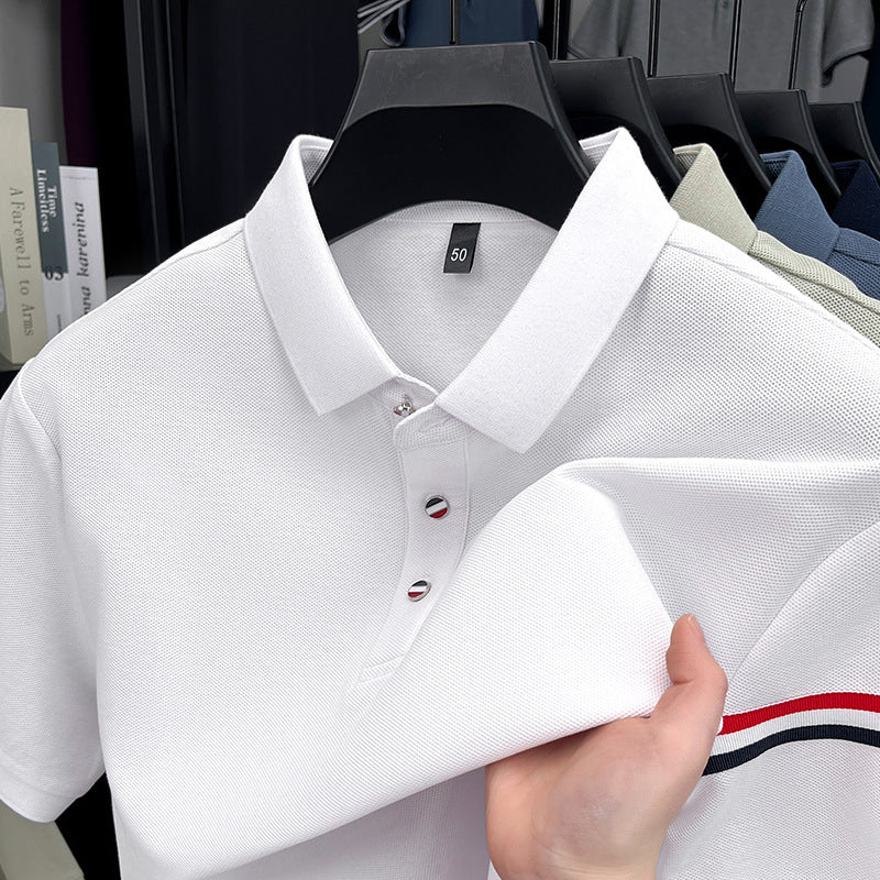 Herren Polohemd mit atmungsaktivem Piqué-Gewebe Echoarchiv