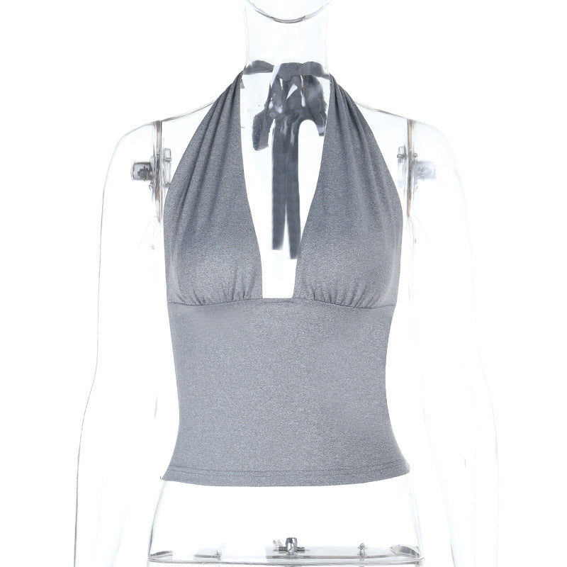 Damen sportliches Haltertop Echo Archiv