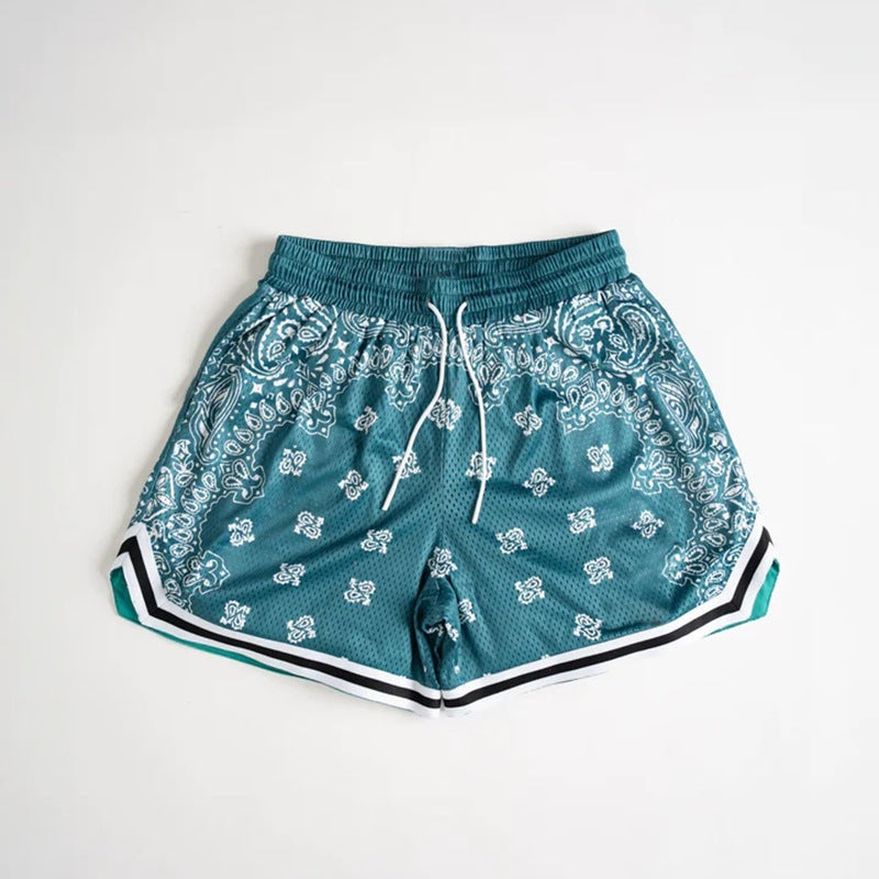 Herren Bandana Druck Sportshorts Echoarchiv