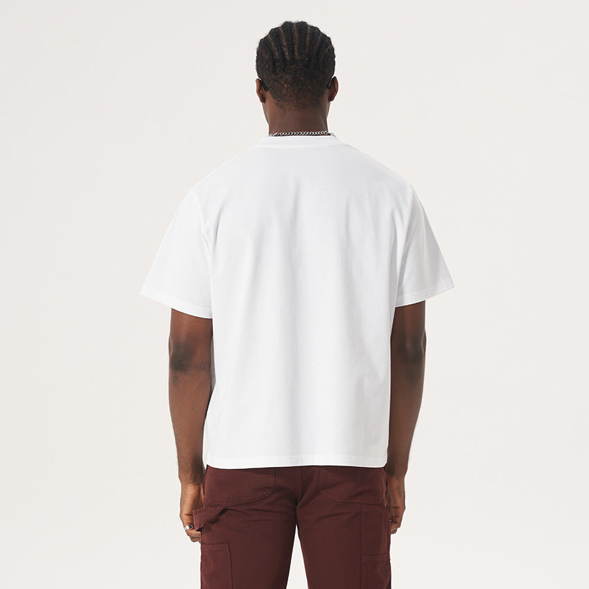 Unisex Oversize Boxy T-Shirt aus Bio-Baumwolle mit Rundhalsausschnitt Echo Archiv