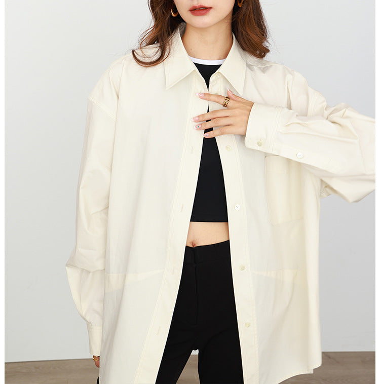 Damen Oversized Hemd Echoarchiv