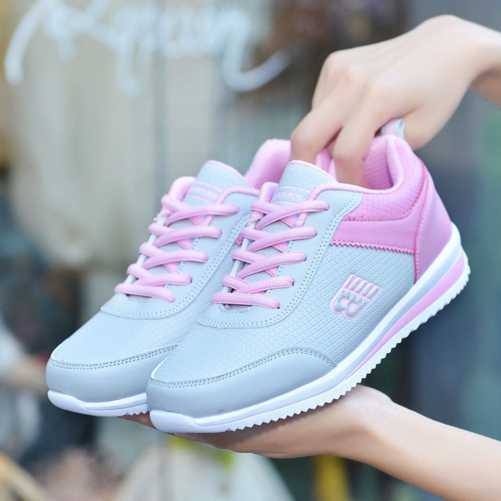 Damen Leichter Freizeit- und Walkingsneaker mit atmungsaktivem Obermaterial und ergonomischer Komfortsohle Echoarchiv