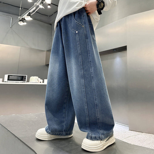 Unisex weite Jeanshose mit komfortablem Schnitt Echo Archiv