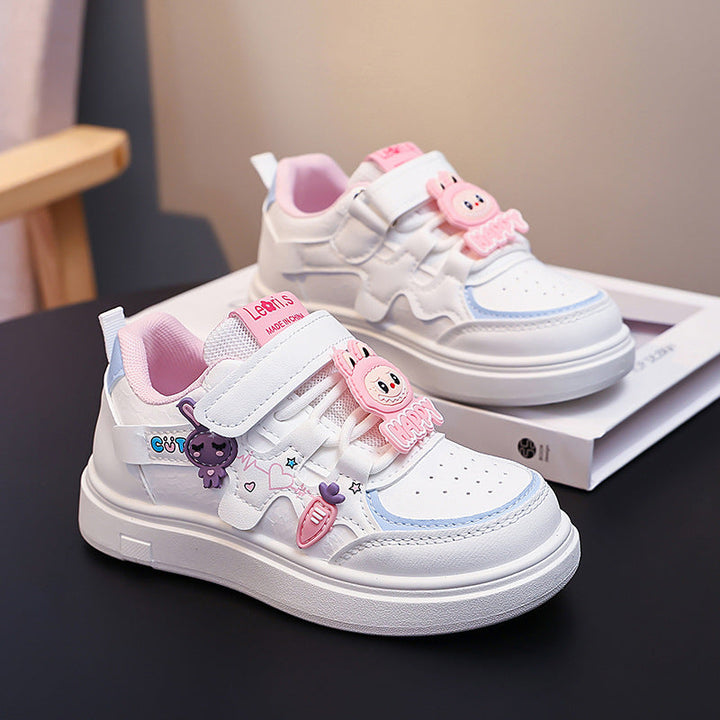 Damen Sneakers mit süßen Motiven und Klettverschluss Echo Archiv