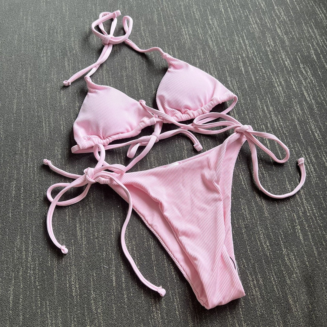 Damen Triangel-Bikini mit elastischen Anpassungsbändern Echo Archiv