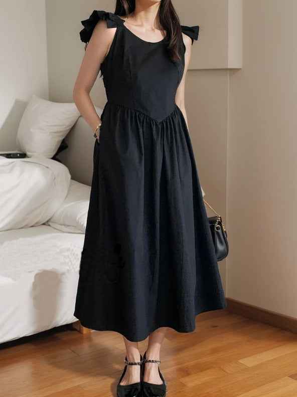 Damen Maxikleid mit Rüschendetails und empfohlener Passform Echo Archiv