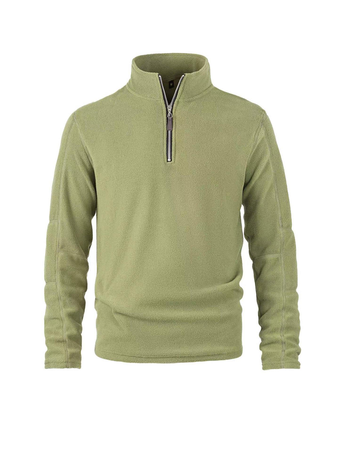 Herren Fleece-Pullover mit halbem Reißverschluss und hohem Kragen Echoarchiv