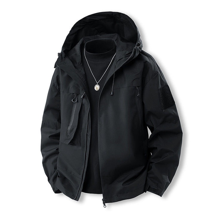 Herren wasserdichte Outdoorjacke Echoarchiv