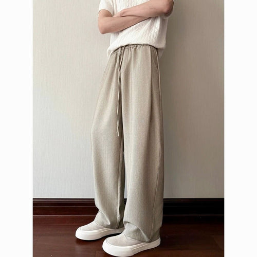 Damen Elegante und bequeme Lockere Stoffhose Echo Archiv